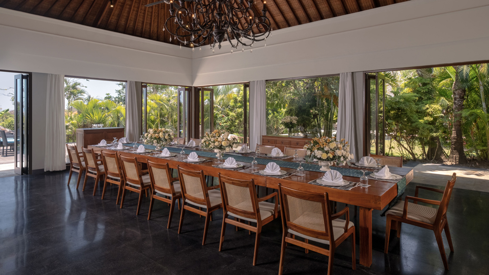 Elite Havens - The Shanti Residence Bali - Dinning area